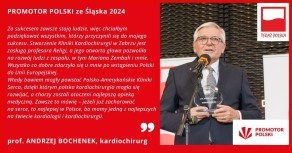 Wywiad z prof. Andrzejem Bochenkiem, Promotorem Polski ze Śląska 2024