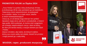 Wywiad z Miuoshem, Promotorem Polski ze Śląska 2024