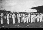 Fot. Polska reprezentacja na Igrzyskach Olimpijskich w Paryżu w 1924 r. /NAC