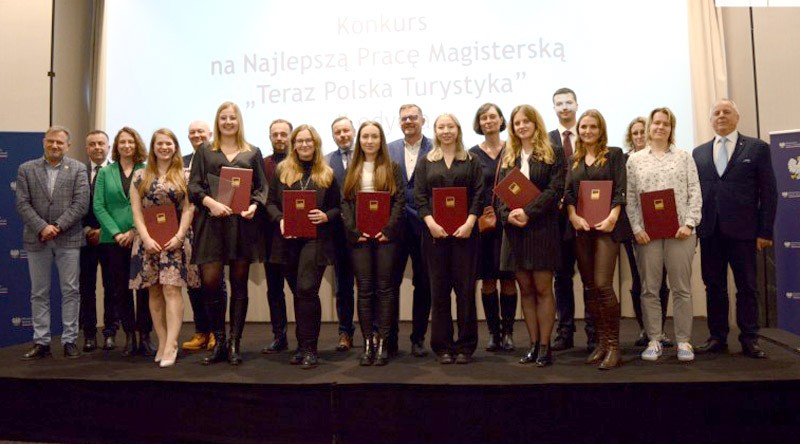 Laureaci Konkursu na Najlepszą Pracę Magisterską "Teraz Polska Turystyka"