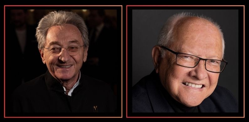 Wojciech Siudmak i Allan Starski z tytułami laureatami Konkursu „Wybitny Polak”