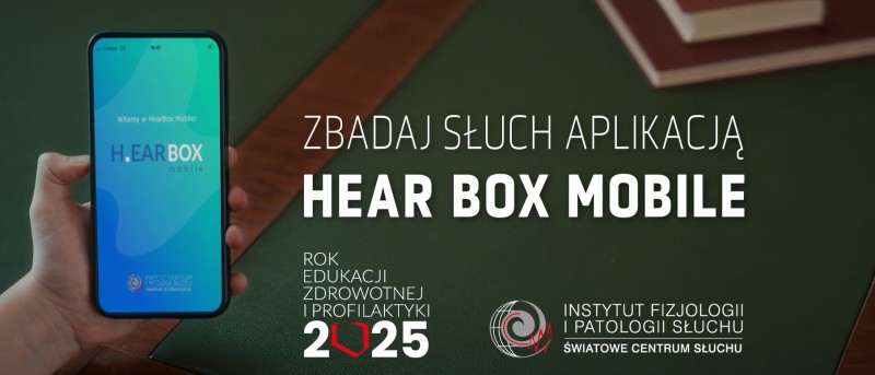 Samodzielne badanie słuchu przy użyciu smartfona - aplikacja H.EAR BOX mobile