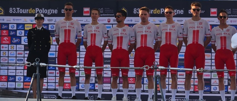 Reprezentacja Polski na 83. Tour de Pologne, fot. Teraz Polska