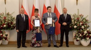 Krzysztof Przybył, Marta Gidaszewska, Robert Łaguniak, Piotr Ćwik, fot. Kaka.media