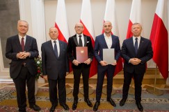 Uroczystości w Belwederze w ramach finału 34. edycji Konkursu "Teraz Polska" w 2024 r. Fot. KAKA.media