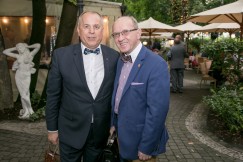 Od lewej: Krzysztof Przybył, prezes Fundacji Polskiego Godła Promocyjnego i prof. Henryk Skarżyński. Fot. KAKA.media