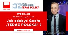 25 stycznia, godz. 11 - webinar Jak zdobyć Godło "Teraz Polska"