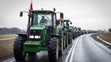 Strajk rolników w Kluczborku 8.02.2024, fot. KAKA.media