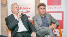 Krzysztof Przybył i Robert Korzeniowski, czterokrotny złoty medalista olimpijski; fot. Kaka.media