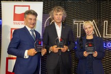 Od lewej: Edward Wylęgała, Ryszard BOsek, Magdalena Piekorz, fot. Teraz Polska