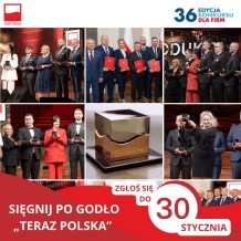 Konkurs Teraz Polska w 2026 roku: ostatni miesiąc na zgłoszenie produktu lub usługi / do 30 stycznia