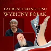 Agnieszka Duczmal i prof. Jerzy Bralczyk z tytułami „Wybitny Polak”